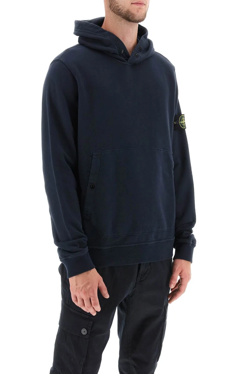 Sweatshirt Hoodie STONE ISLAND Men Size M 7915617 V0020 BLU eBay