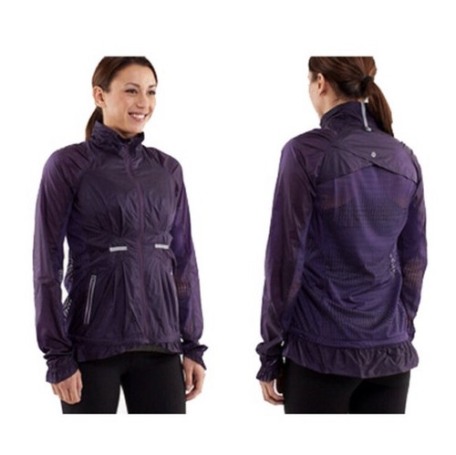 Lululemon Run Wild Jacket Purple 