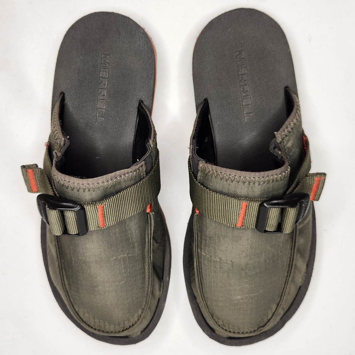 Merrell Alpine Clogs Size Mens 6.5 Womens 8.5 Olive Green  display picture 1