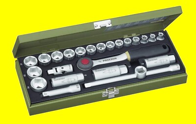 PROXXON 23110 Satz Steckschlüssel Nusskasten Knarrenkasten 10mm (3/8'') - NEU