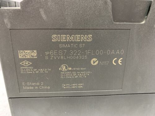 Siemens 6ES7322-1FL00-0AA0 SIMATIC S7-300 Digital Output 120V 230VAC 1A 2x20P - Bild 2 von 6