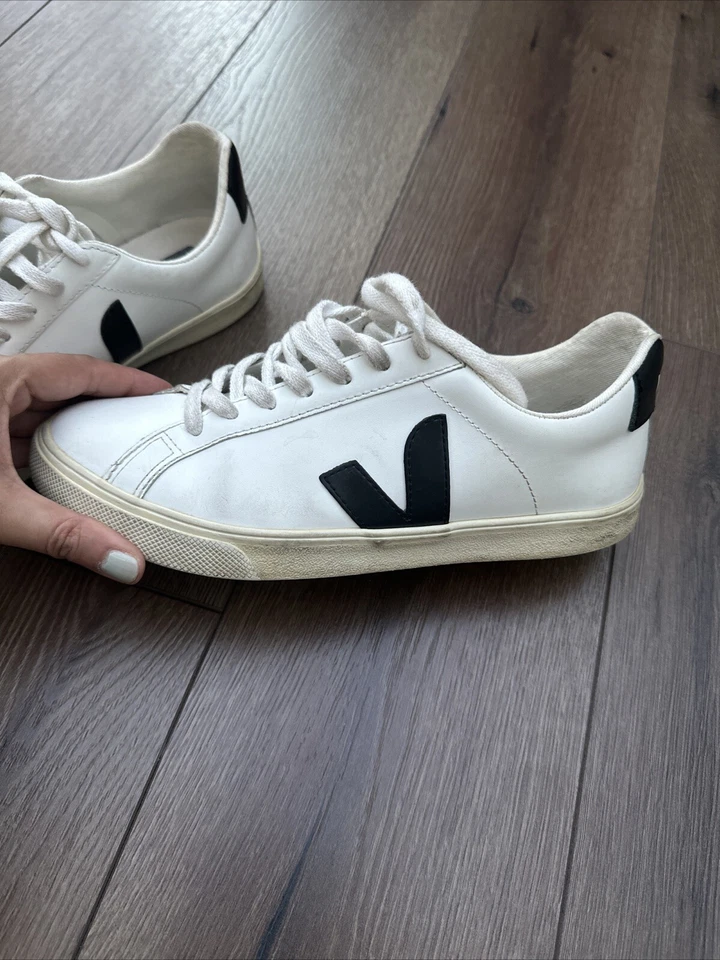 Size 5 - VEJA Esplar Logo White - EO020005A, photo 4 of 5