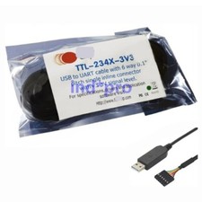 1Pc. New TTL-234X-3V3 USB To UART Cable 6 Way 0.1" Pitch Single Inline Connector