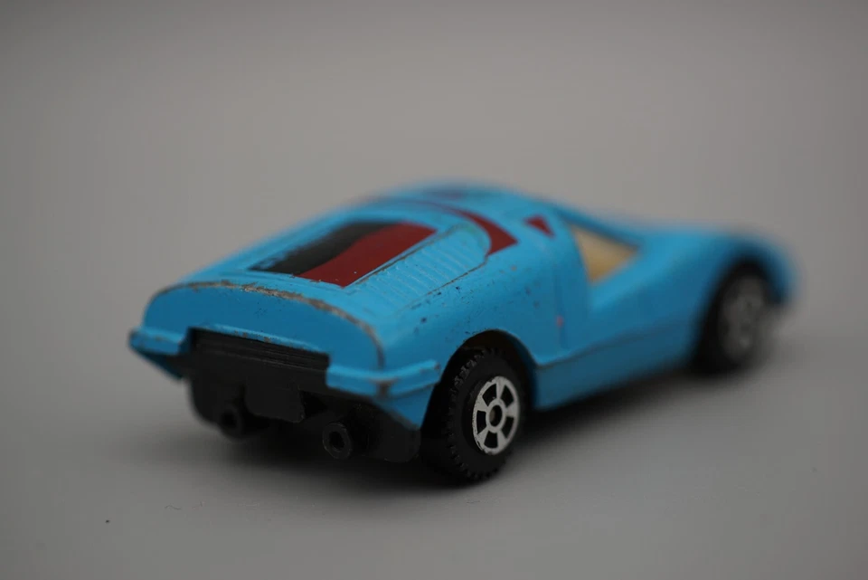 Coche de juguete modelo diecast coleccionable Now3 Fiat Abarth 2000 Pininfarina azul 1/64 Foto 4 de 4
