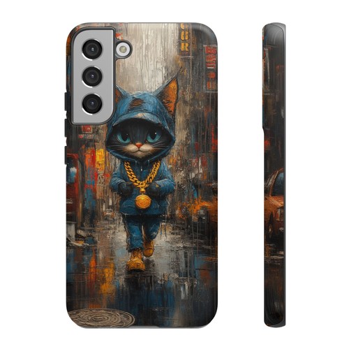 For iPhone | Samsung Galaxy | Pixel Phone Case - Cat Hoodie Big Kitty City - 第 189/246 張圖片
