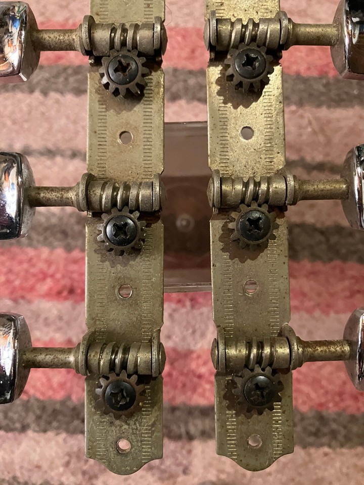 Vintage Teisco Kawai Ibanez 3x3 Guitar Tuners Tuning Pegs MIJ Japan eBay