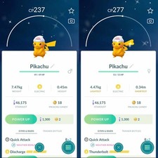 Pokemon Shiny Pikachu Dawn's Hat - TRA'DE GO - Read Description