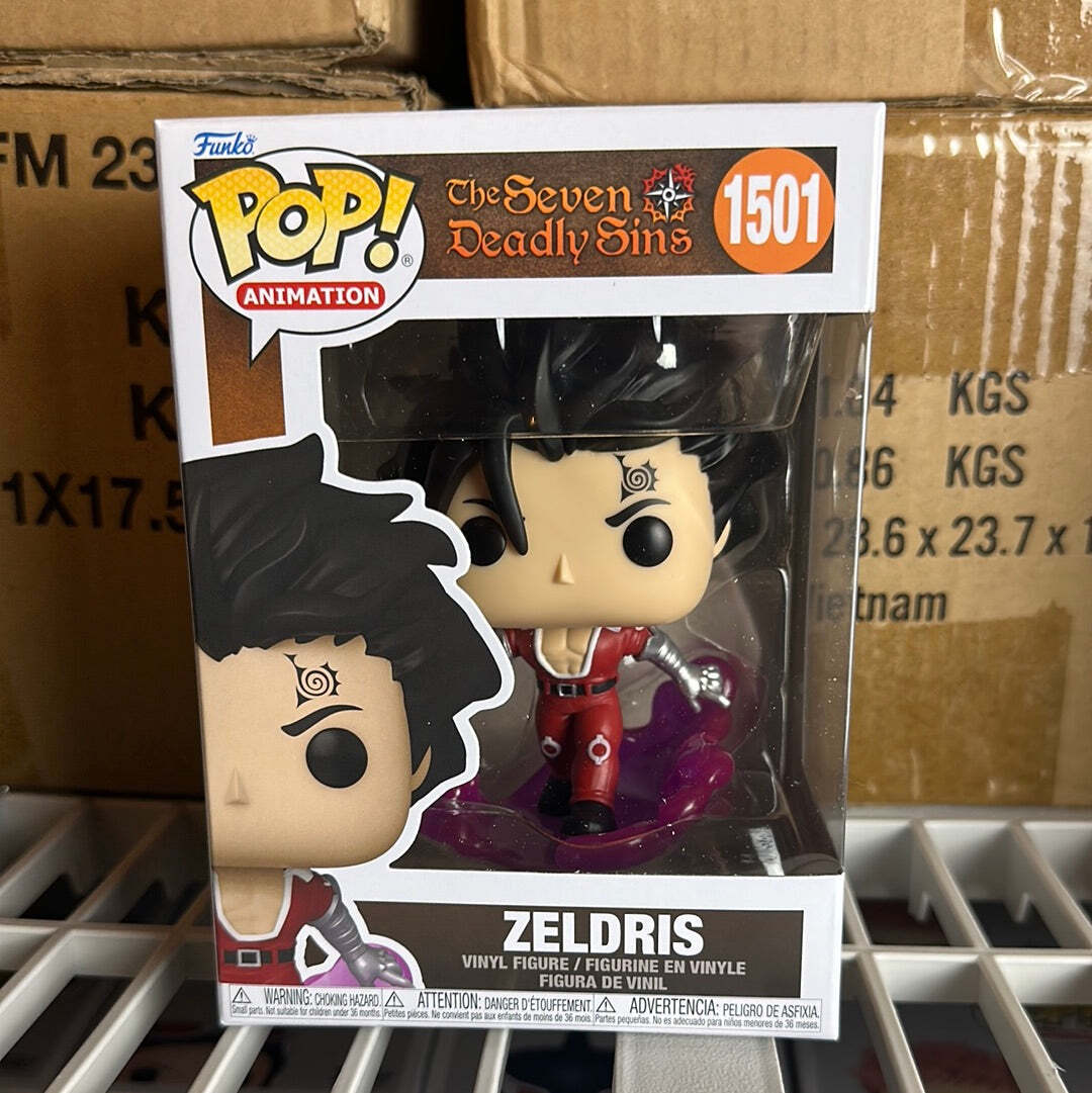 Funko POP! Anime Seven Deadly Sins - Zeldris Figure #1501! | eBay
