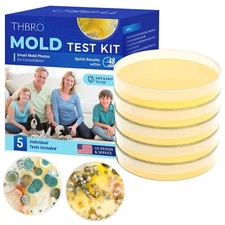 Mold Test Kit for Home Air: DIY Mold Detector with 5 Simple Detection Tests -...
