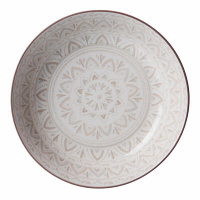 Plato Sopa Hondo Ritzenhoff & Breker Valencia: 20.5 Cm, Cerámica Marrón-gris-blanca (Modelo 745054)