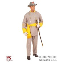 Südstaaten Uniform mit / ohne Hut Soldat General Kostüm 46-56 Karneval Fasching