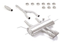 Ragazzon Klappen Anlage Jaguar F-Type Coupe Cabrio P300 2.0l i4 mittig 2x114mm