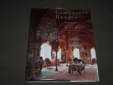 1998 COMPOSERS HOUSES HARDCOVER BOOK BY GERARD GEFEN - NICE PHOTOS - I 1704