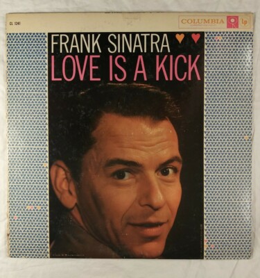 Frank Sinatra / Love Is A Kick / 1958 VINYL *MONO* LP (VG play-tested) COVER VG