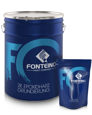 FONTEINO 2K Epoxidharz Grundierung Primer Haftvermittler Bodenfarbe Bodenbeschichtung