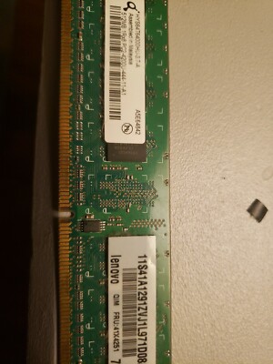 512MB QIMONDA HYS64T6000HU 1Rx8 PC2-4200U-444-11-A1 