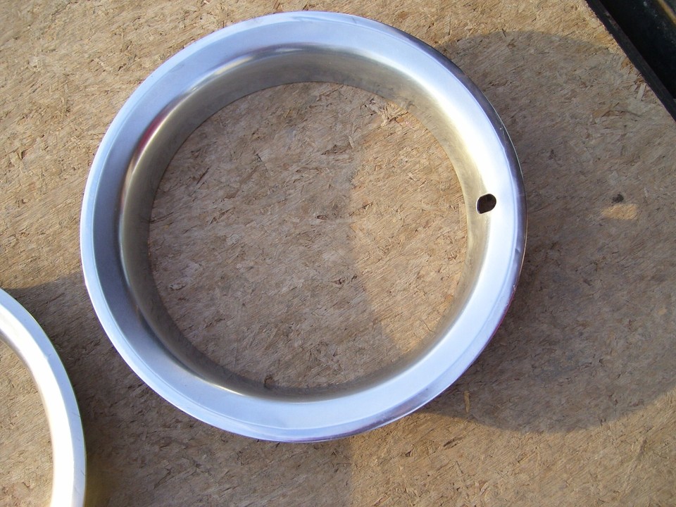 197381 Trans Am Firebird Grand Prix Pontiac 15" rally wheel TRIM RINGS