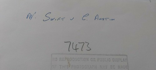 VERY RARE WALLY SWIFT HAND PHOTO & COA - Picture 3 of 3