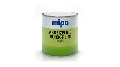 Mipa Abbeizfluid Quick-Plus - CKW-frei entfernt Farb- Lackschichten (2,5kg)