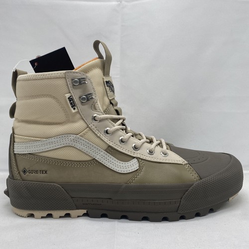 VANS Sk8-Hi Gore-Tex Mens Sz 10.5 Sandshell Cornstalk Tan Gray Grey, VN0A5I11A0C