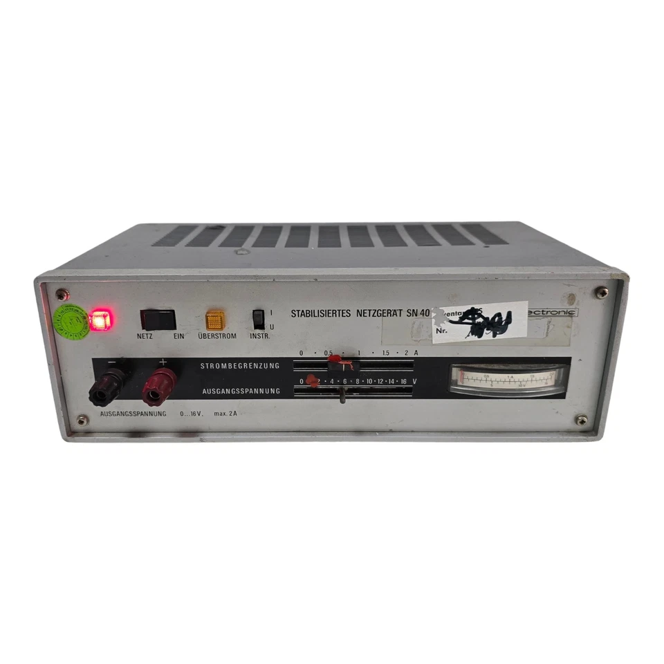 Grundig Netzgerät SN 40  Stabilisiertes Netzteil DEFEKT #3 - Bild 2 von 4