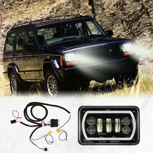 H4 LED Headlight Relay Wiring Harness Kit For Toyota Tacoma Pickup Truck H6054 - Picture 5 of 9