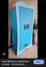 IKEA Mammut Wardrobe In Blue