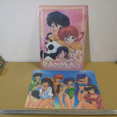 Ranma 1/2 Underlay 2-Piece Set Movic Rumiko Takahashi Unchecked Details Unknown 