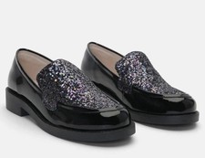Gorman "Disco loafers" in Black/glitter  size EU37/US6