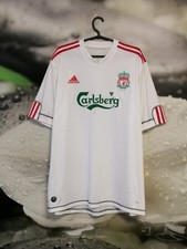 Liverpool 2009 - 2010 third 3rd rare football shirt jersey Adidas size XL 
