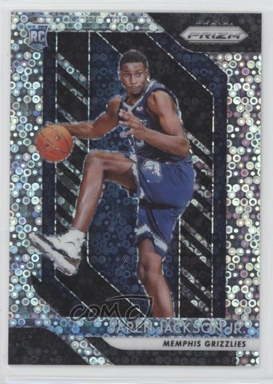 2018-19 Panini Prizm Fast Break Prizm Jaren Jackson Jr #66 d3b