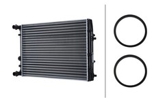 HELLA Motorkühler Wasserkühler >>> Easy2Fit <<< 8MK 366 302-681 für VW POLO 4 1