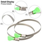 Adjustable Stainless Steel Hose Clamp for Secure Industrial Hose Connections