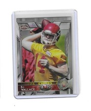 2015 Topps Chrome Rookies Refractor Bo Wallace #188 RC Rookie Card