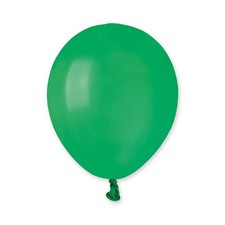 50 BALLONS LATEX BIO 13CM VERT FONCÉ