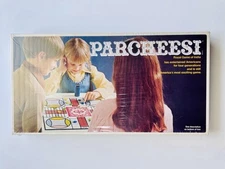 Vintage Factory Sealed 1975 Parcheesi Board Game By Selchow Righter VHTF