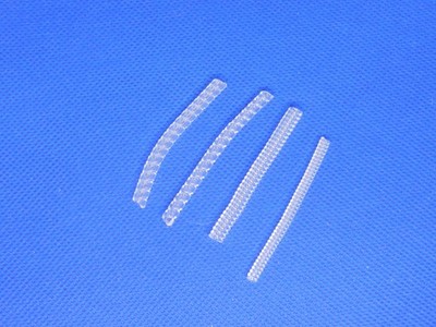 Set von 4 x Ringverkleinerer Ringgrößen Verkleinerer transparent 4 cm lang