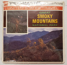 View-Master Great Smoky Mountains National Park TN/NC 3 Reels Packet Complete