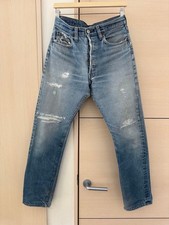 Levi  s 501 Denim Jeans W32 L32 Vintage 70s Redline Selvedge used Vintage