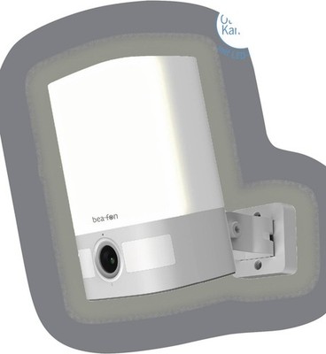 Beafon SAFER 4L Lamp - IP65 Outdoor Kamera Lampe Weiss