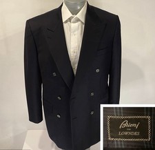 Brioni Tiberio Double Breasted Men Sport Coat 40R 50eu 100 Wool Blazer Jacket
