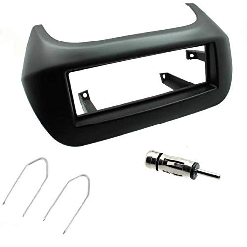 Autoradio Twingo Sound-way Kit Montage Autoradio, Cadre Façade 1 DIN, Adaptateur Antenne Autoradio Punto
