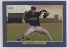 2020 Topps Update Turkey Red 2020 Blue 43/50 Mike Clevinger #TR-37 04eb