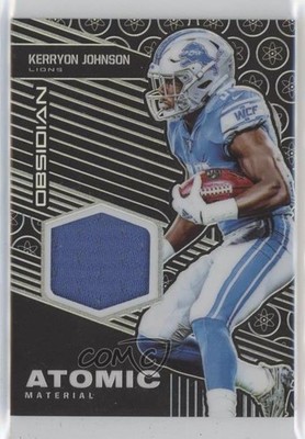 2019 Panini Obsidian Atomic Material Relics 37/75 Kerryon Johnson #AM-19 10ou