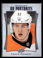 2016-17 Upper Deck Series Two Hockey UD Portraits #P-75 Travis Konecny Rookie RC