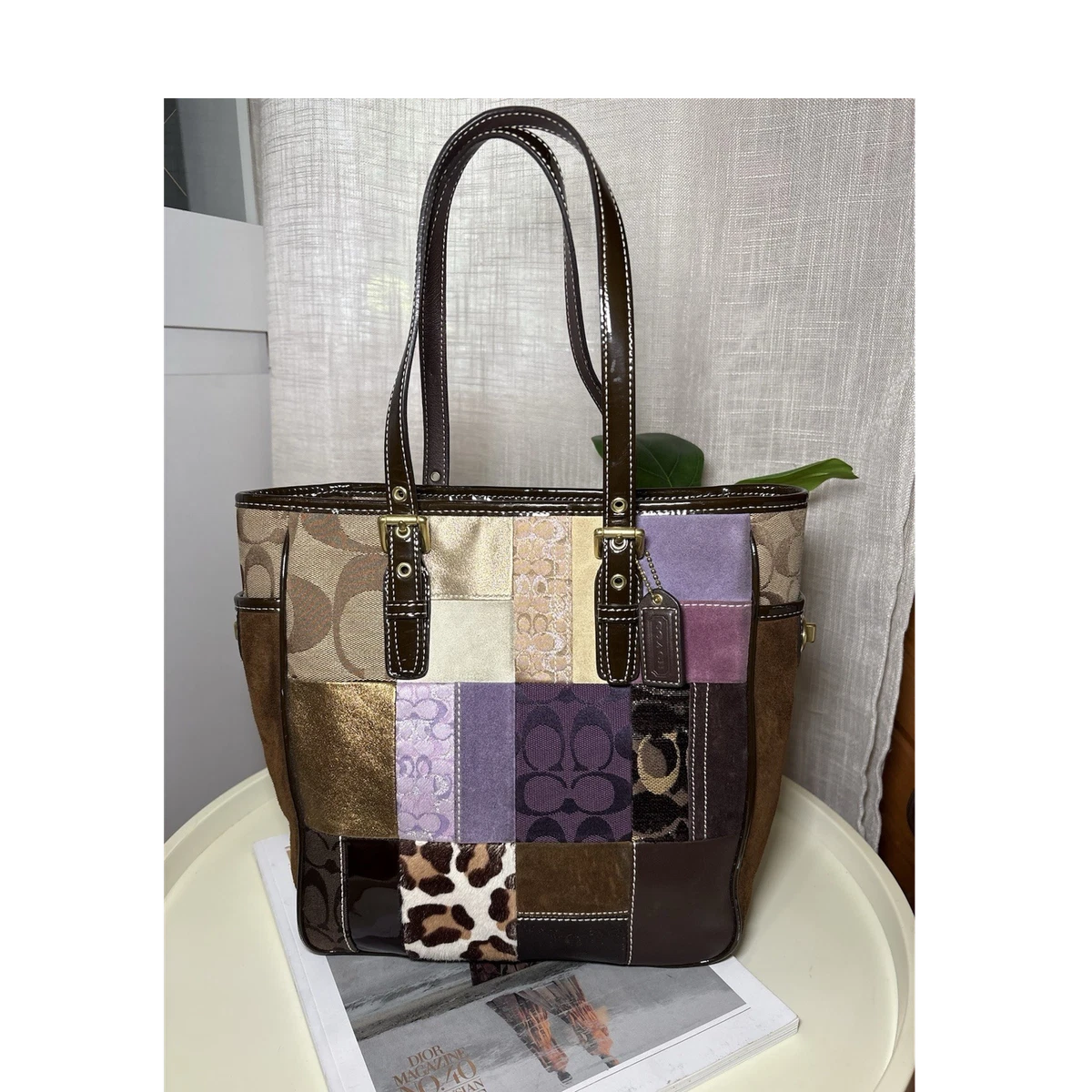 Coach Patchwork Zip Tote Bags & Handbags for Women for sale | eBay