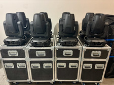 Lot of 8 Elation Platinum Beam 5R Pro Moving Heads, Gen 3.0,  BONUS Accessories