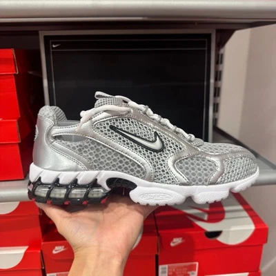 Nike Air Zoom Spiridon Cage 2 Metallic Silver CJ1288 001 148553300 [P] - Photo 1/3
