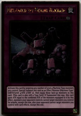 Metalhold the Moving Blockade Gold Rare The Dark Side of Dimensions Movie Pack: