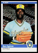 1984 Fleer #210 Ben Oglivie - VG